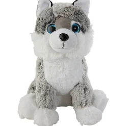 Peluche chien Husky