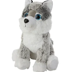 Peluche chien Husky
