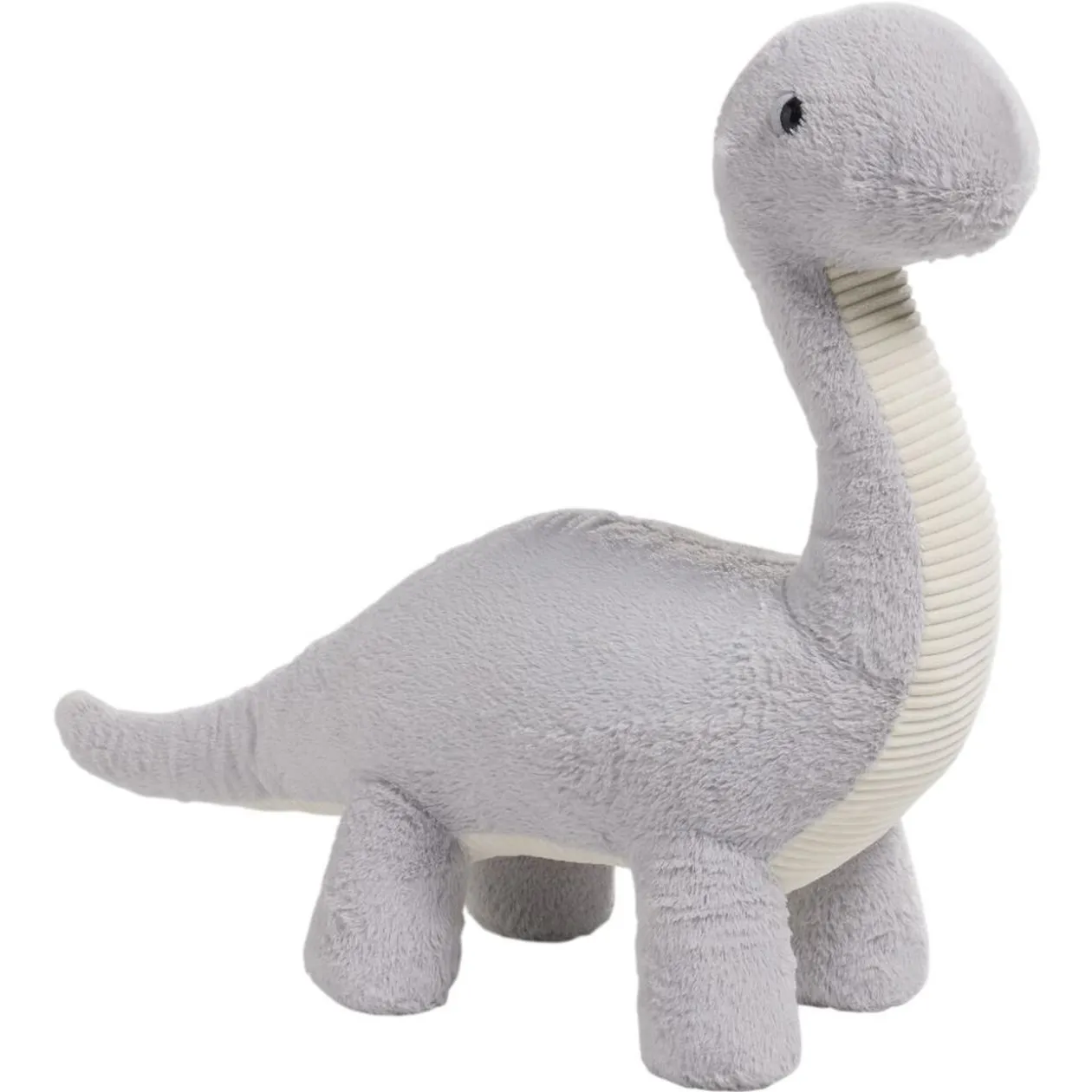Peluche dinosaure gris H.84 cm