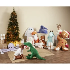 Peluche dinosaure 35x75xH100cm