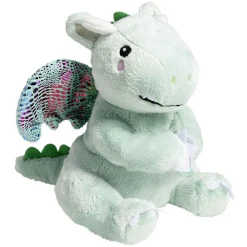 Peluche dragon bleu 15x15xH19cm