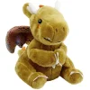 Peluche dragon polyester 19x15cm