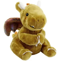 Peluche dragon polyester 19x15cm
