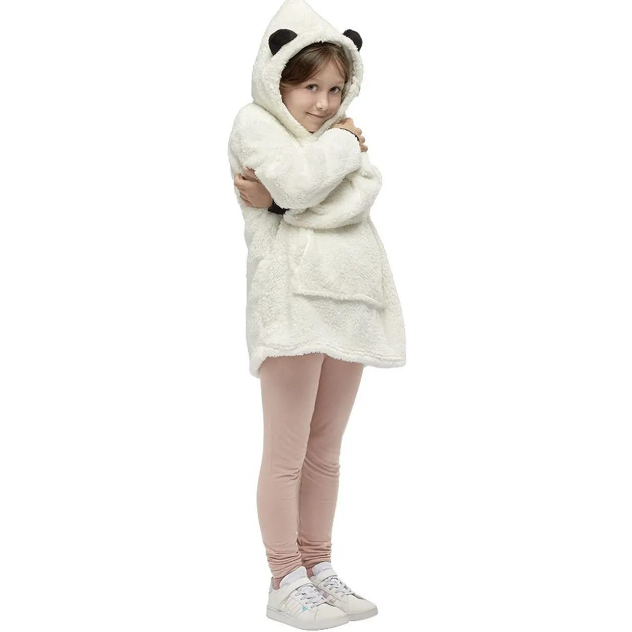 Peluche 2en1 sweat à capuche forme animal