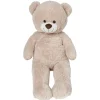 Peluche géante ours beige