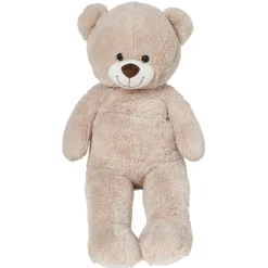 Peluche géante ours beige