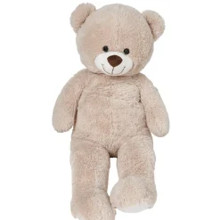 Peluche géante ours beige