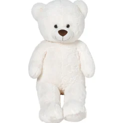 Peluche géante ours blanc