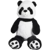 Peluche géante panda noir et blanc