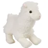 Peluche lama blanc