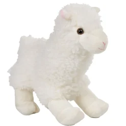 Peluche lama blanc