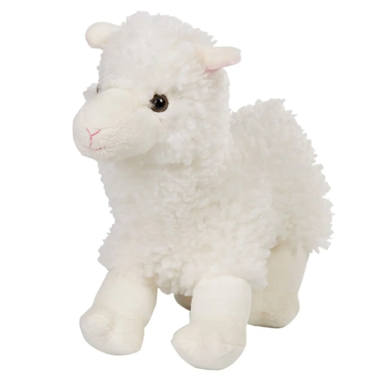 Peluche lama blanc