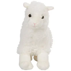 Peluche lama blanc