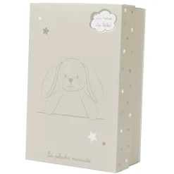 Peluche lapin musical manuel un rêve de bébé