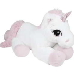 Peluche licorne couchée L. 70 cm