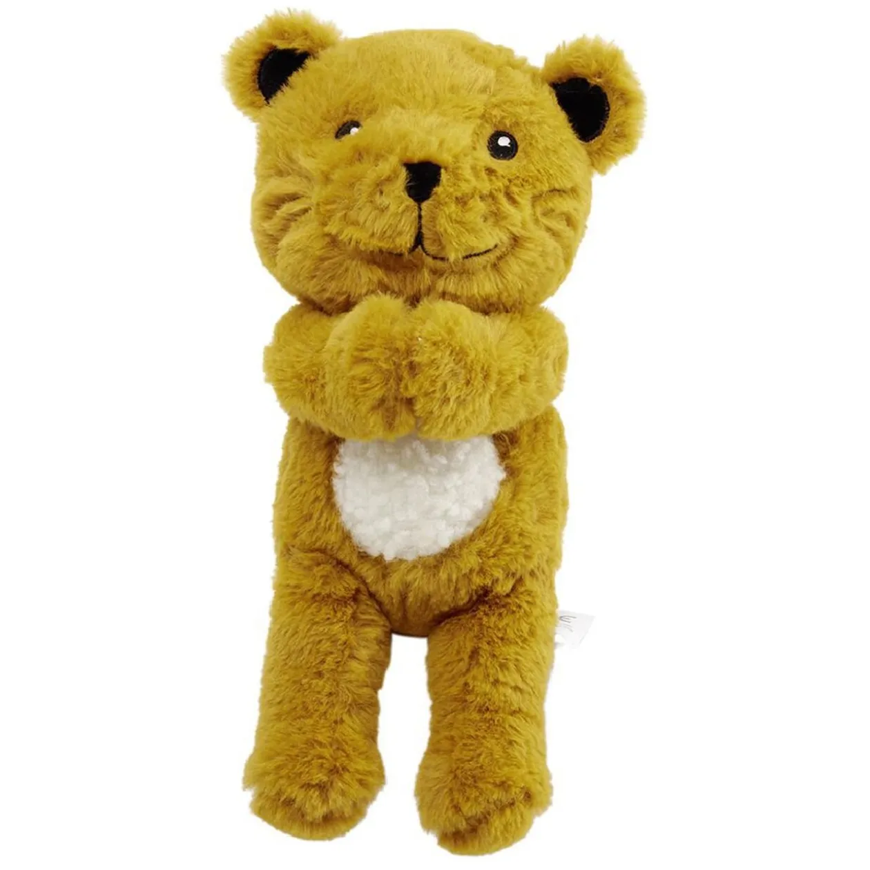 Peluche lion polyester H.22.5 cm