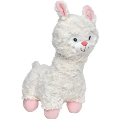 Peluche lumineuse couleurs changeantes rose blanc