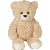 Peluche ours beige