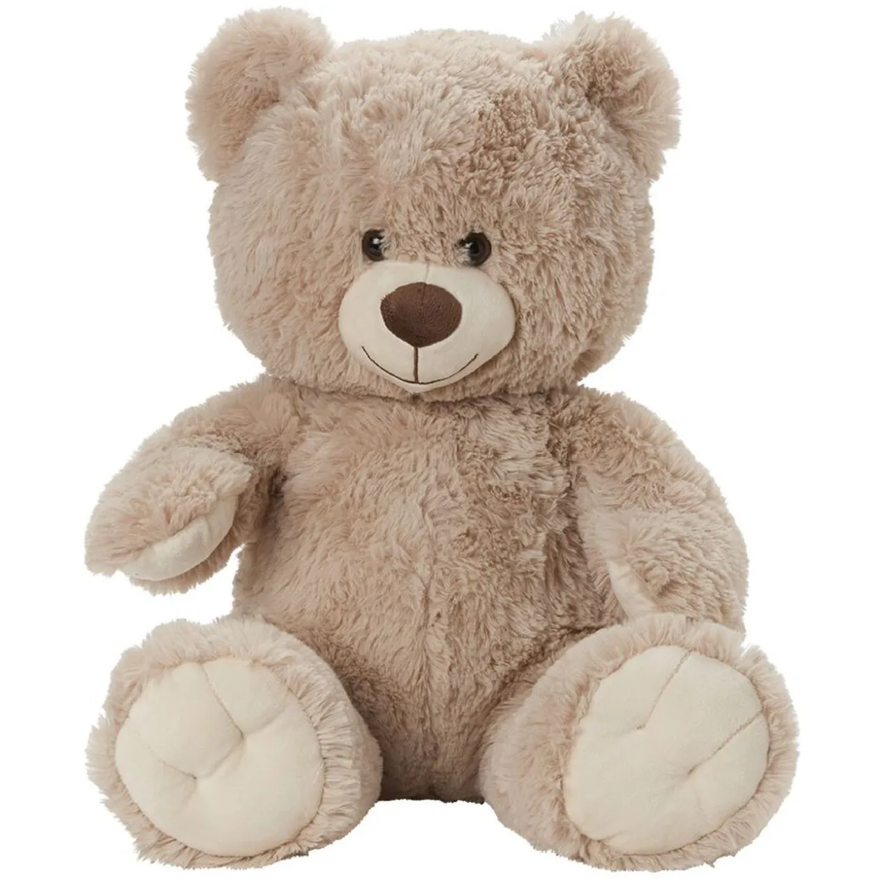 Peluche ours crème H36 cm