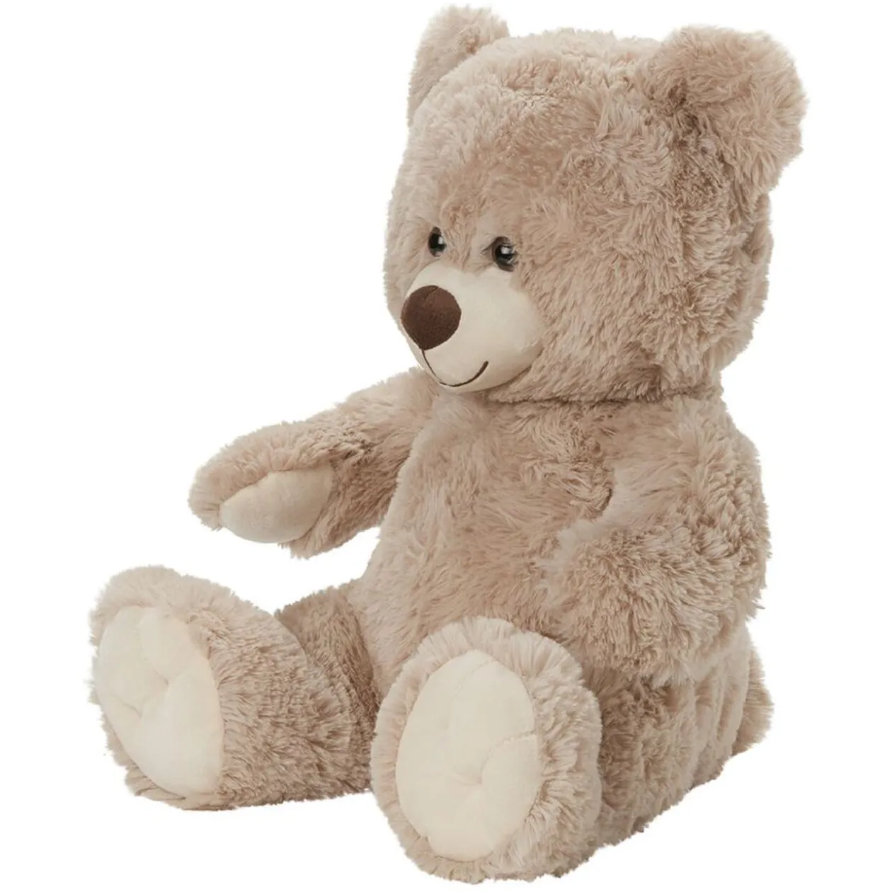 Peluche ours crème H36 cm