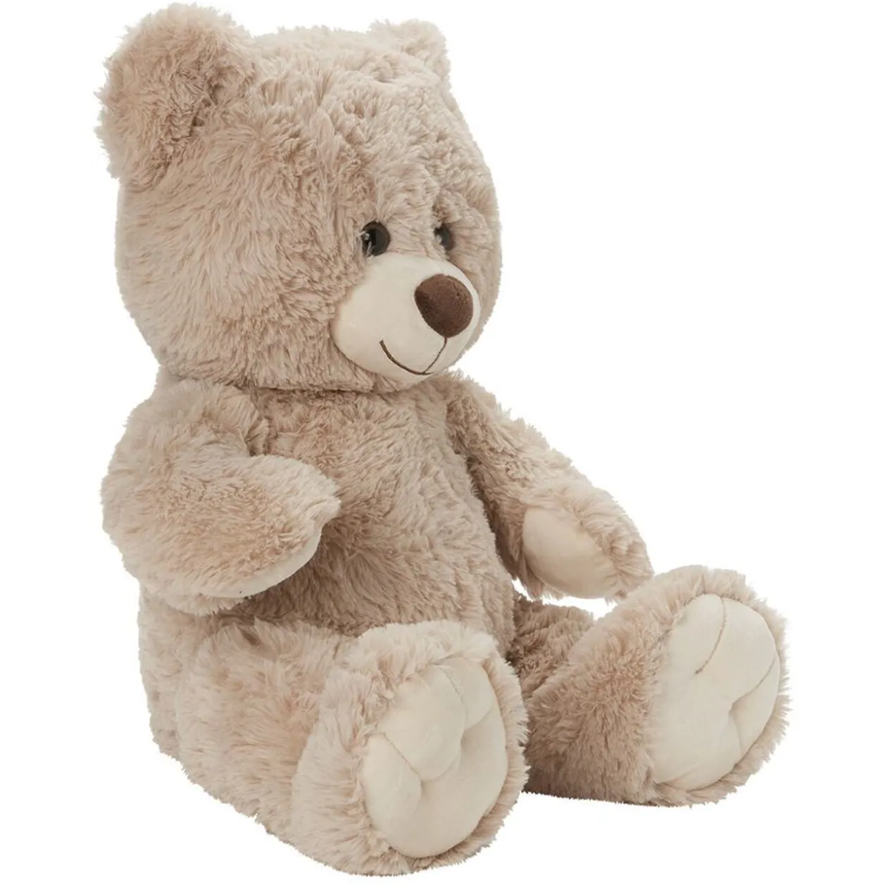 Peluche ours crème H36 cm