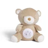Peluche ours lumineux et sonore 24,5x17xH24,5cm
