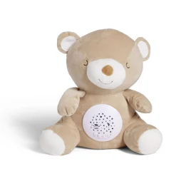 Peluche ours lumineux et sonore 24,5x17xH24,5cm