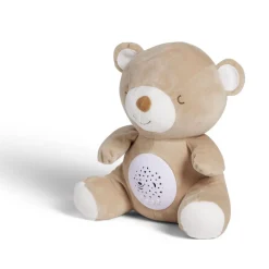 Peluche ours lumineux et sonore 24,5x17xH24,5cm