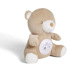 Peluche ours lumineux et sonore 24,5x17xH24,5cm