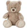 Peluche ours marron crème