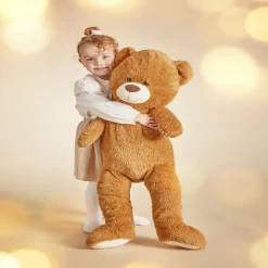 Peluche ours 38x28xH100cm