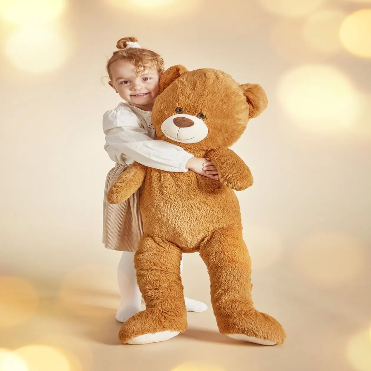 Peluche ours 38x28xH100cm