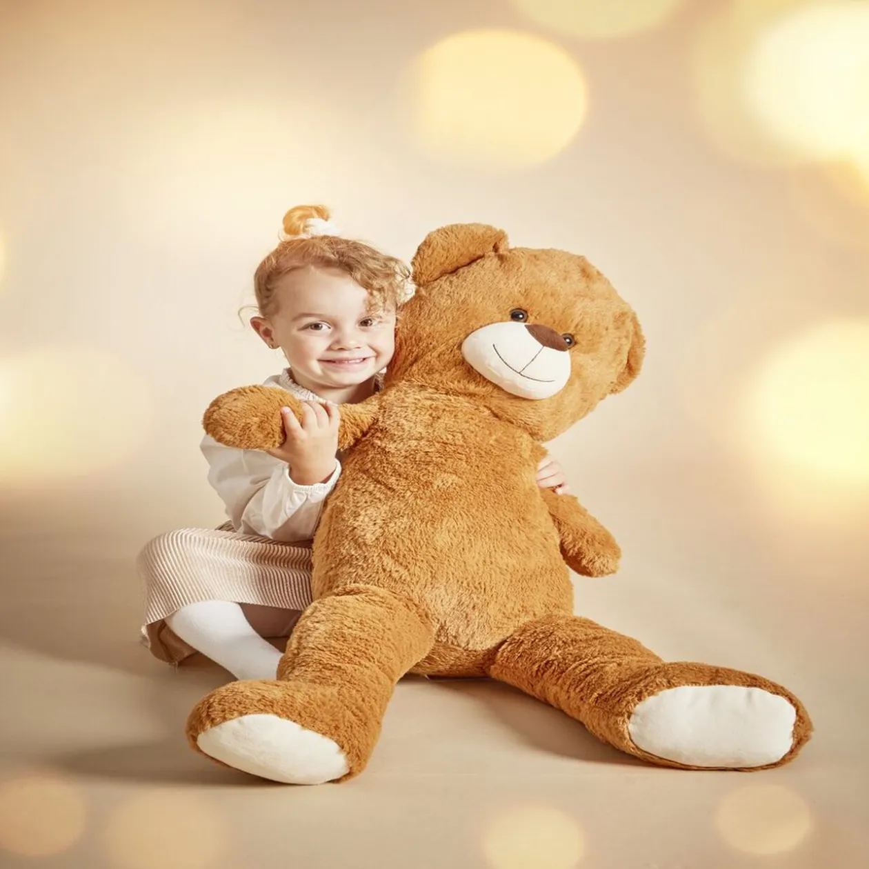 Peluche ours 38x28xH100cm