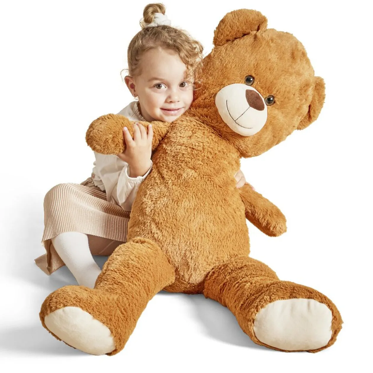 Peluche ours 38x28xH100cm