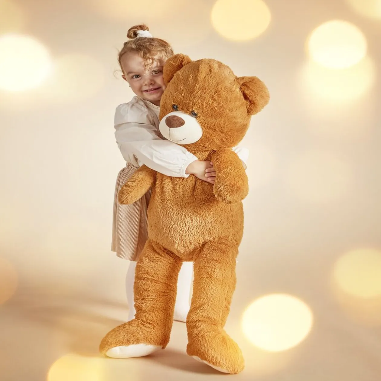 Peluche ours 38x28xH100cm