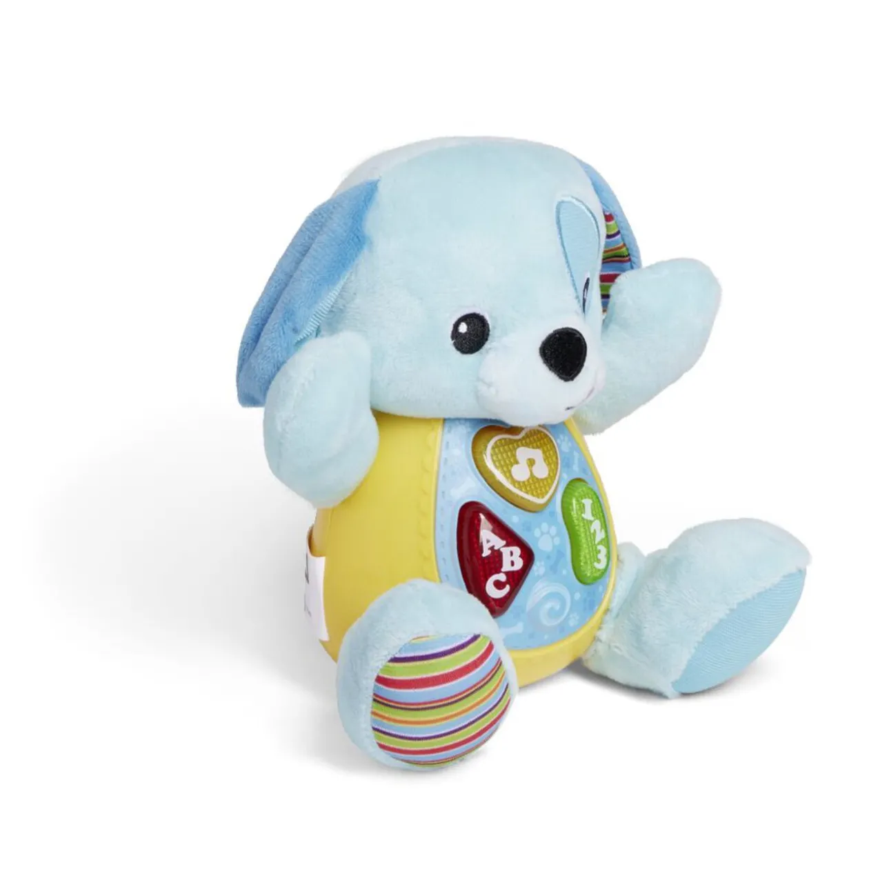 Peluche ourson lumineux et sonore 19,5x12xH16cm
