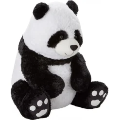 Peluche panda noir et blanc H.65 cm