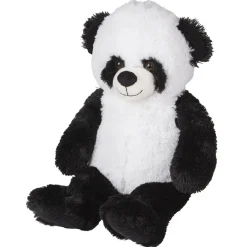 Peluche panda noire et blanche