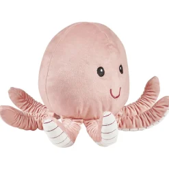 Peluche Pieuvre Ø20 cm rose
