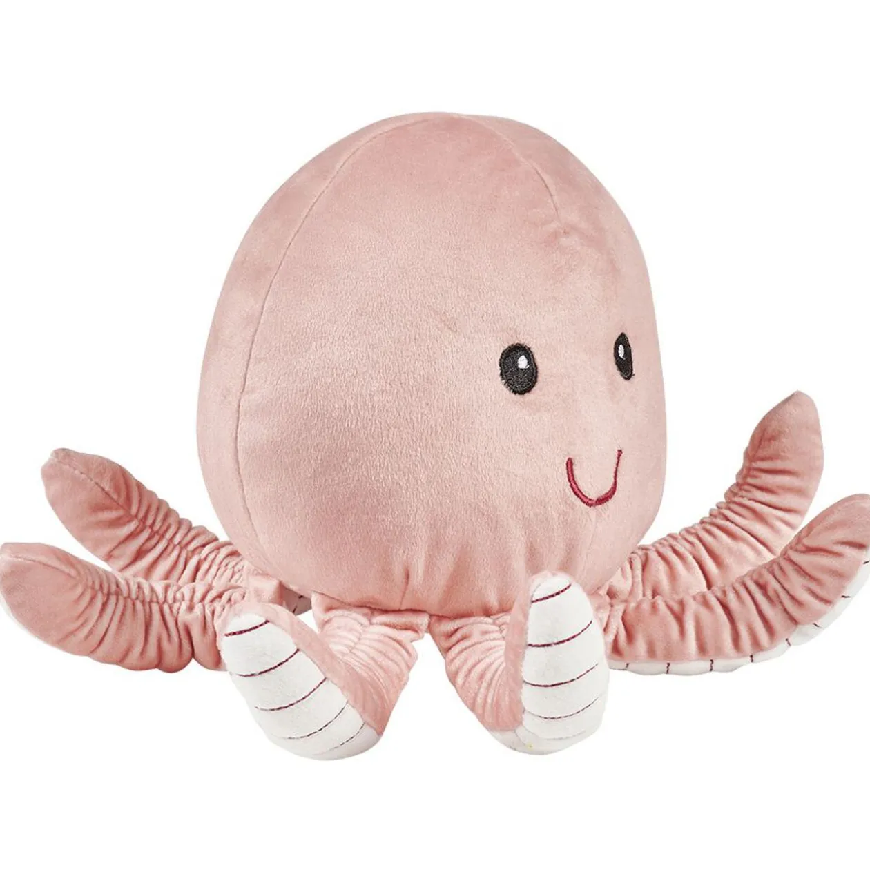 Peluche Pieuvre Ø20 cm rose