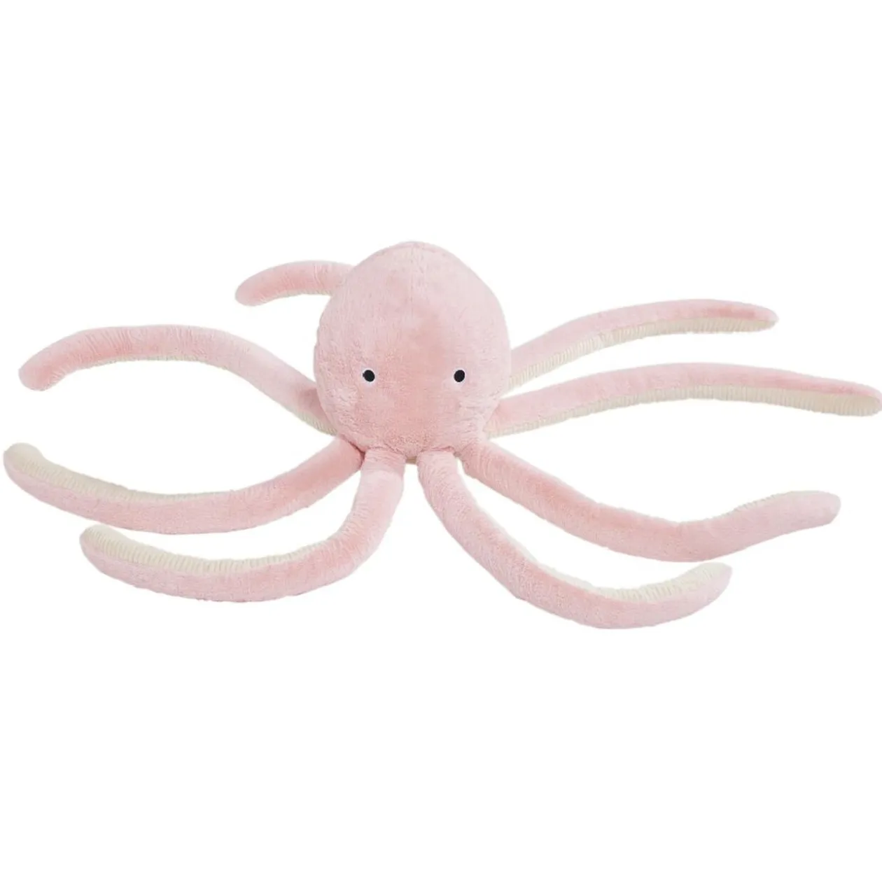 Peluche pieuvre bleu ou rose H120cm