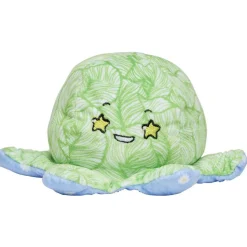 Peluche pieuvre réversible émotion 18 cm