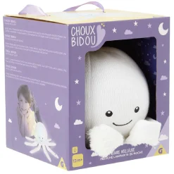 Peluche pieuvre veilleuse