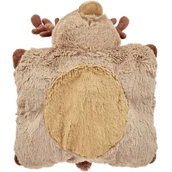 Peluche pliable coussin renne