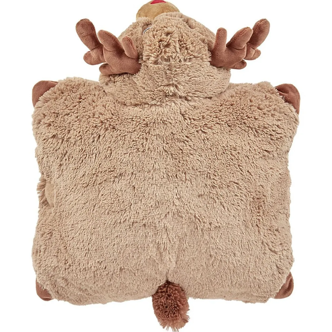 Peluche pliable coussin renne