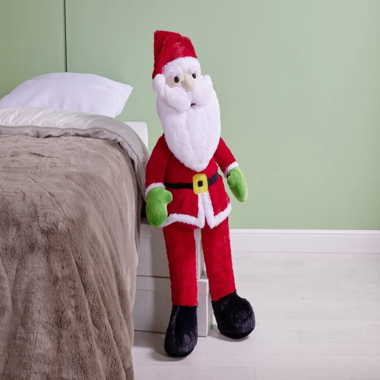 Peluche Père-Noël 80cm