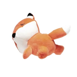 Peluche renard douceur orange et blanc