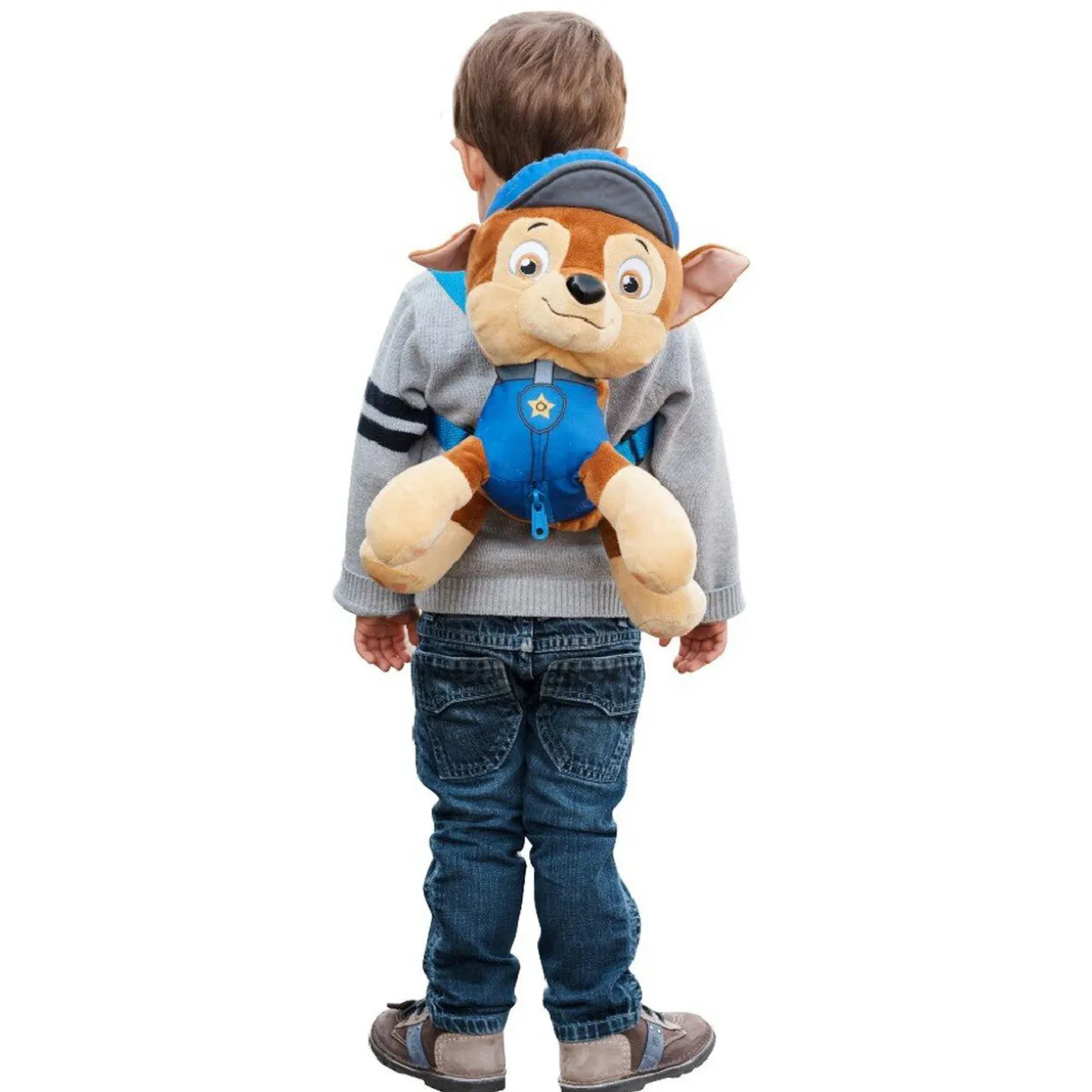 Peluche sac à dos PAT PATROUILLE 37 cm