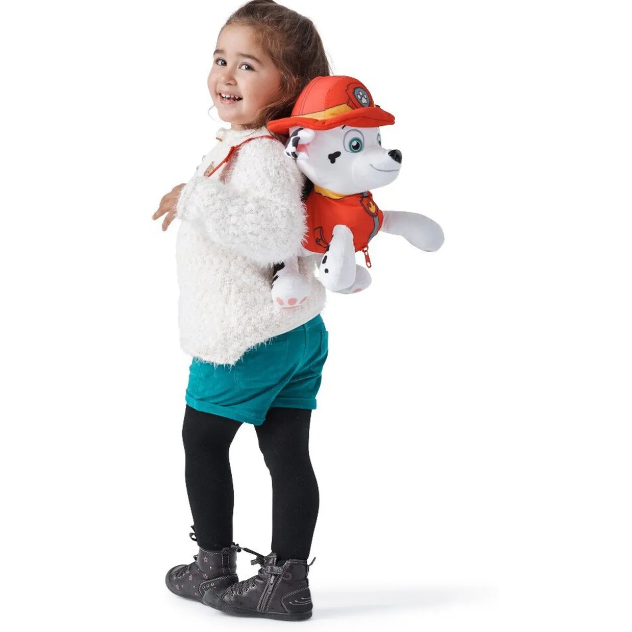 Peluche sac à dos PAT PATROUILLE 37 cm