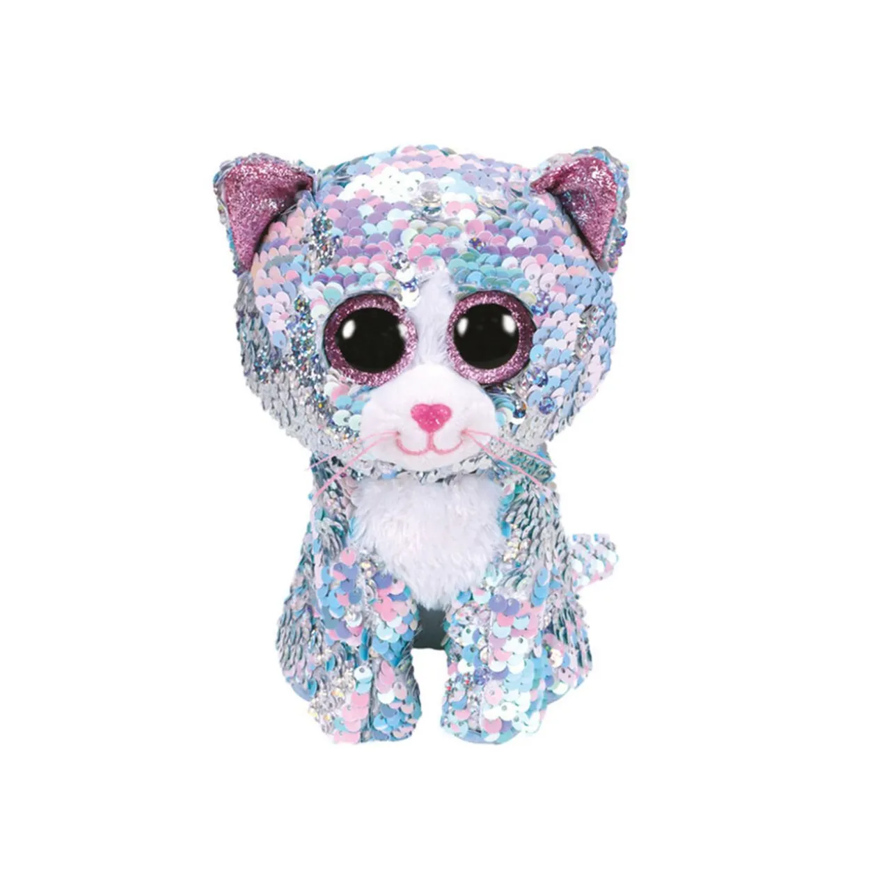 Peluche sequins TY Whimsy le Chat